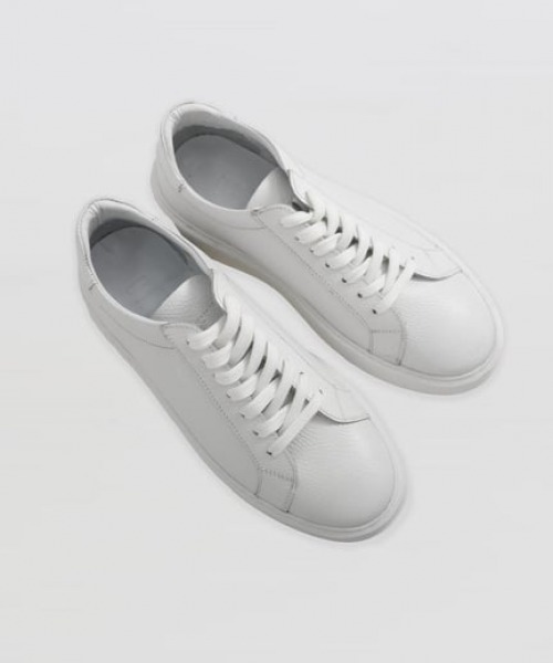 BEYAZ Casual Deri Ayakkabı